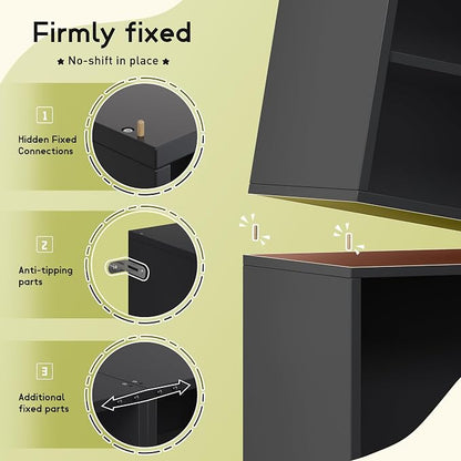 Homkdom 4 Cube Storage Organizer - Image 7