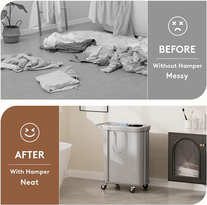 Lifewit 150L Large Laundry Basket - Image 8