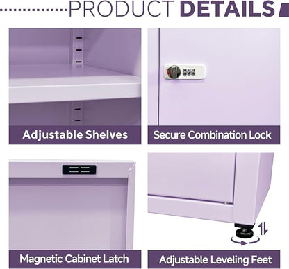 MIOCASA Metal Storage Cabinet - Image 6