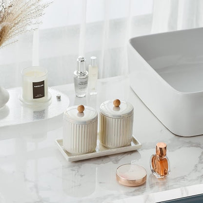 Ceramic Bathroom Canister Set - Image 7
