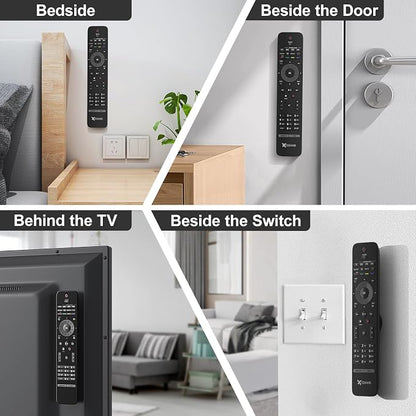 YYILIS Magnetic Remote Control Holder Wall Mount, 4 Pack TV Remote Control - Image 7