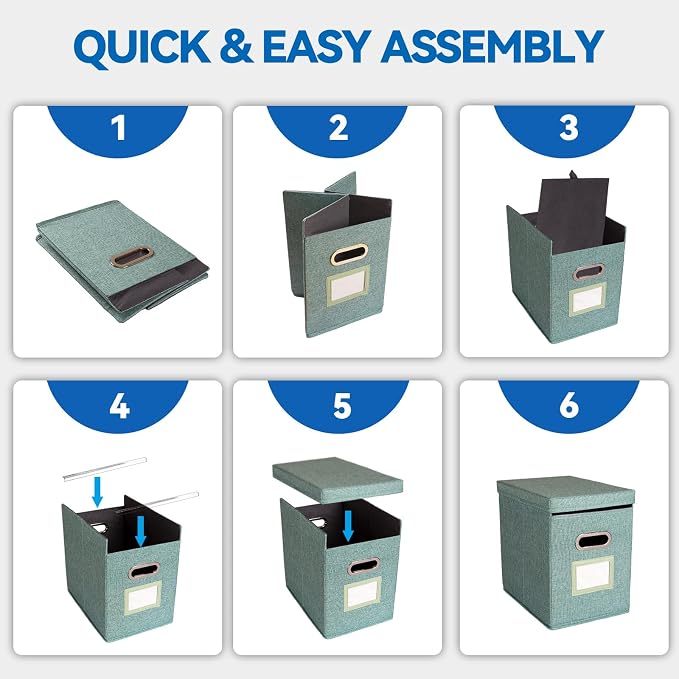 2 Pack Hanging File Folders Organizer - Image 7