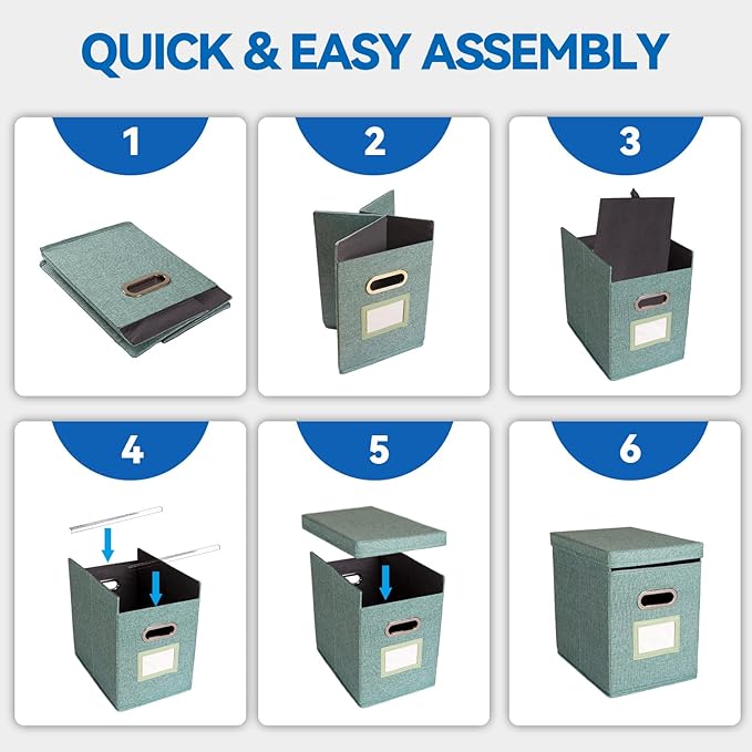 4 Pack Hanging File Folders Organizer - Image 7