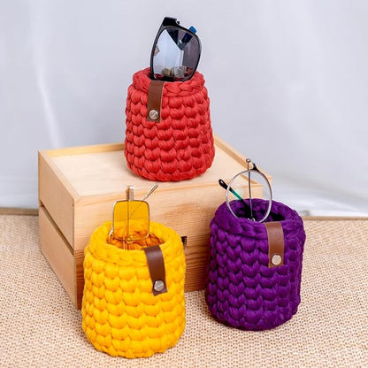 Handcrafted Vertical Eyeglasses Holder Stand - Image 6