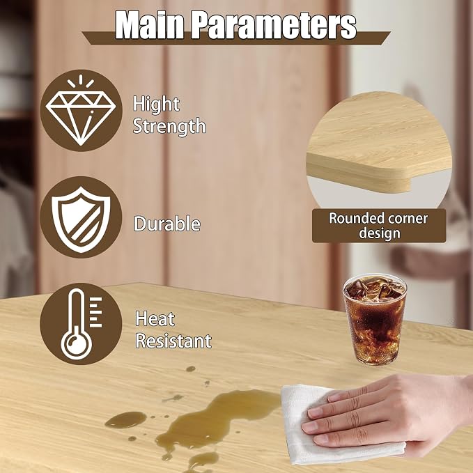 MM MELISEN Wall Mounted Folding Table - Image 8