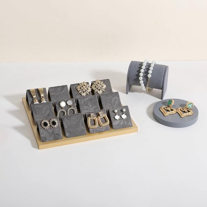 GemeShou Golden coated earring display stand - Image 6