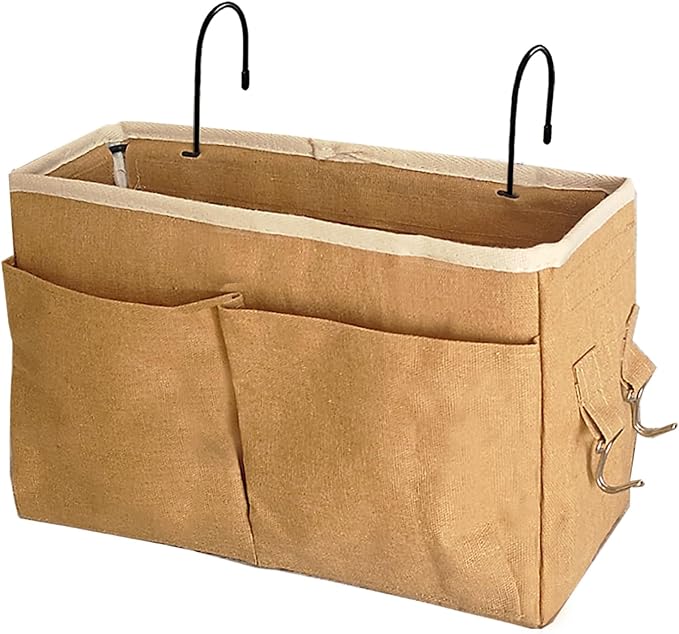 Bedside Caddy Bedside Hanging Storage Basket Multi-Function Organizer Caddy by Someteth
