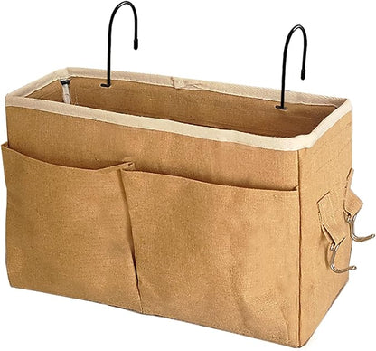 Bedside Caddy Bedside Hanging Storage Basket Multi-Function Organizer Caddy by Someteth