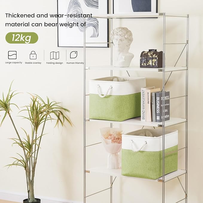 16x12x12 In Foldable Fabric Large Storage Bins - Image 3