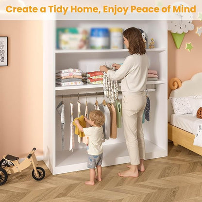 Shelf Dividers for Closet Organization – Acrylic Clear Sturdy Dividers to Keep - Image 9
