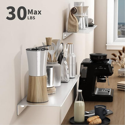Danpoo 20 inch Metal Floating Shelves - Image 4