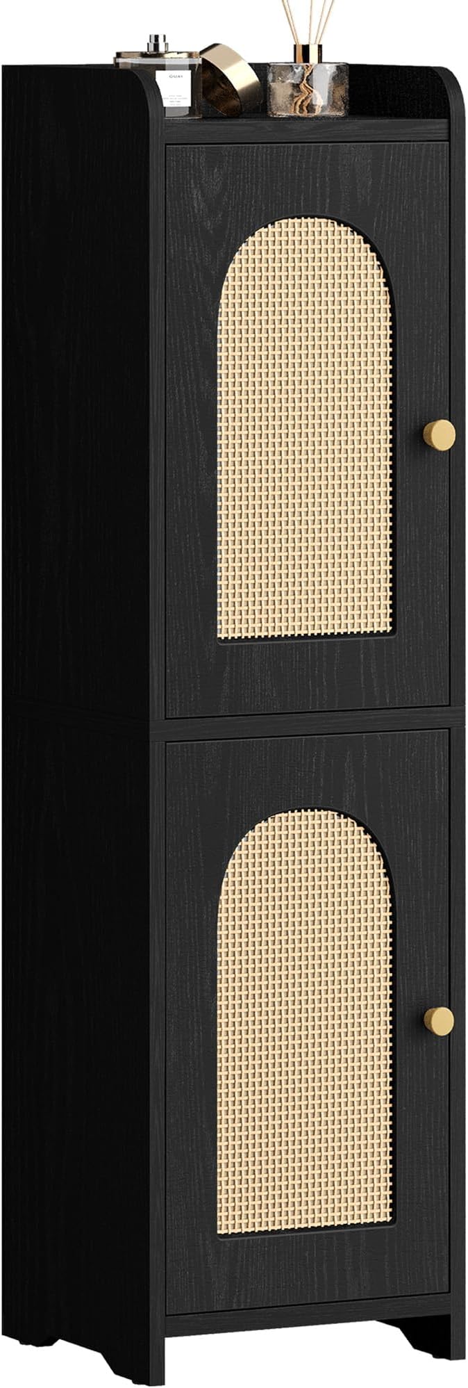 Hzuaneri Bathroom Storage Cabinet, Small Corner Floor Cabinet - Image 7