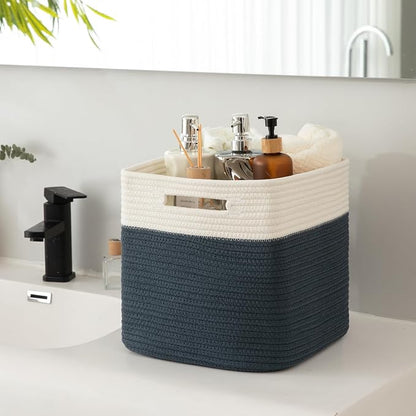 OIAHOMY Cube Storage Basket, 11-Inch Cube Basket - Image 5