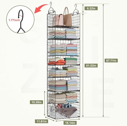 Hanging Closet Organizer and Storage - Image 2