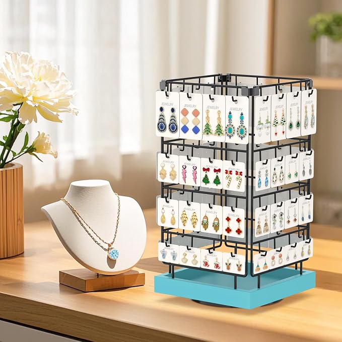 EsLuker.ly Rotating Earring Display Holder Stand - Image 7