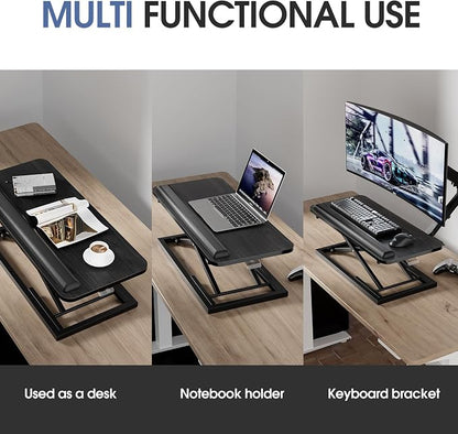 Omhuzsyo Standing Keyboard Tray Keyboard stand, Adjustable Height Keyboard and - Image 5