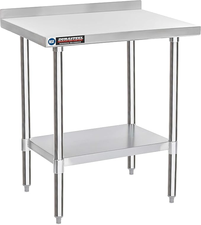 DuraSteel NSF Commercial Kitchen Table by DuraSteel