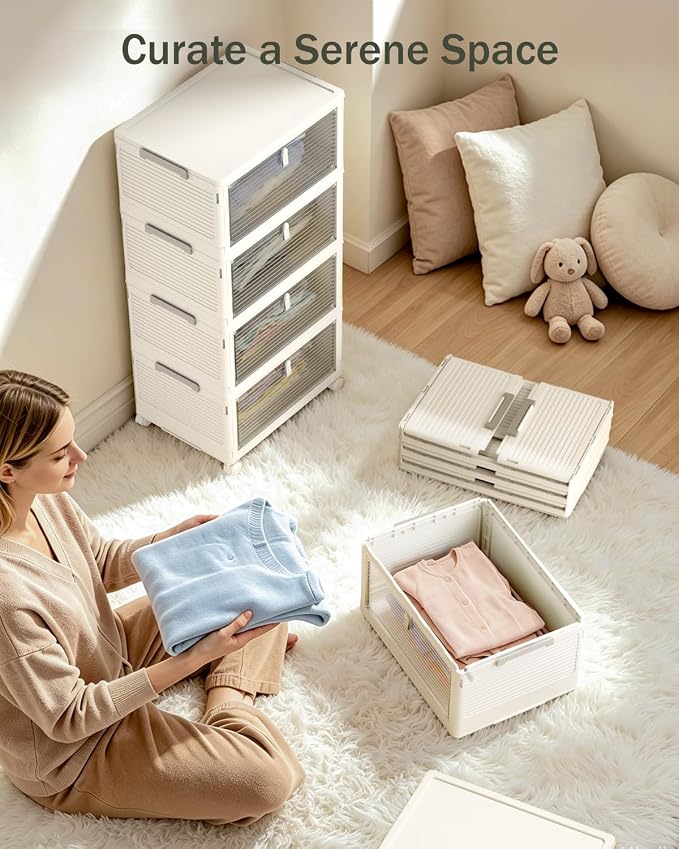 23QT Stackable Storage Bins - Image 3
