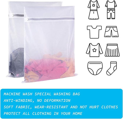 SUERIV Laundry Mesh Bag-Heavy Duty Fine Mesh Wash Bag - Image 3