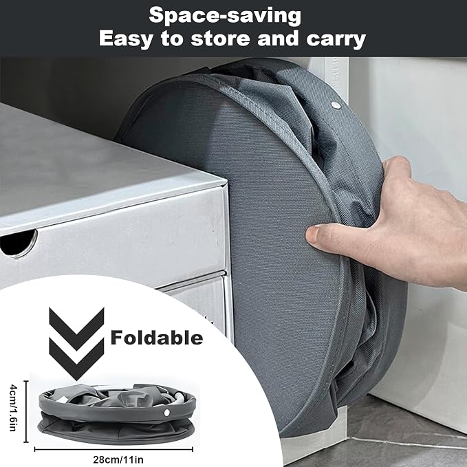 Cleaning Caddy with Handle, Cleaning Products Organiser, 17L Foldable Storage - Image 6