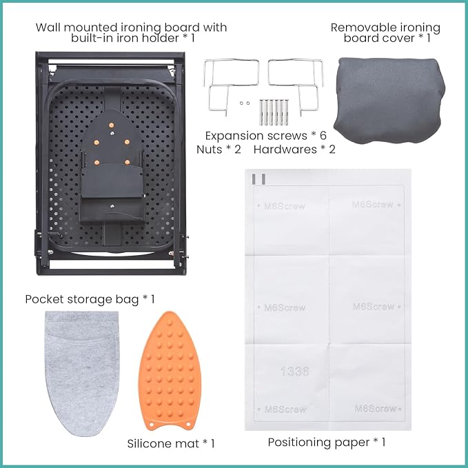 Wall Mounted Ironing Board - Image 8