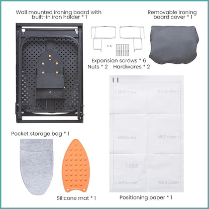 Wall Mounted Ironing Board - Image 8