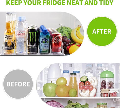 Drink Organizer for Fridge, Soda Can Dispenser for Refrigerator, Automatic - Image 3
