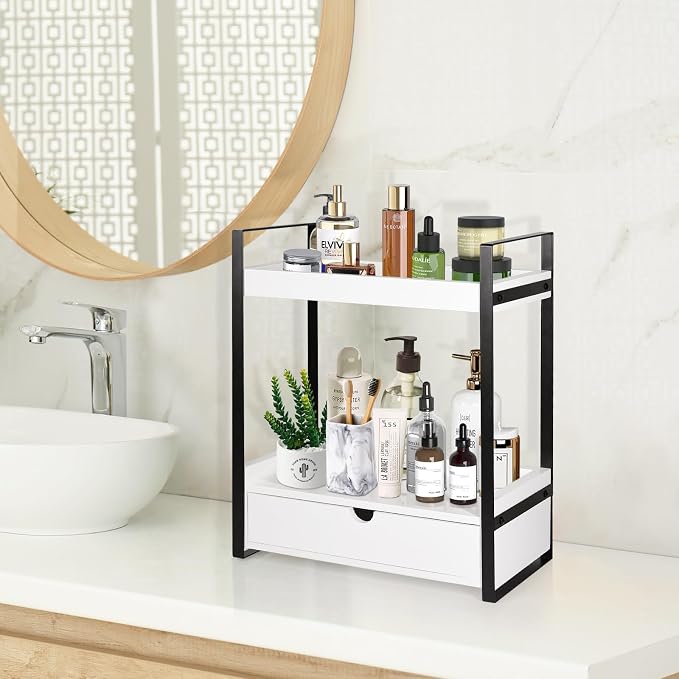 2-Tier Wooden Counter Shelf - Image 5
