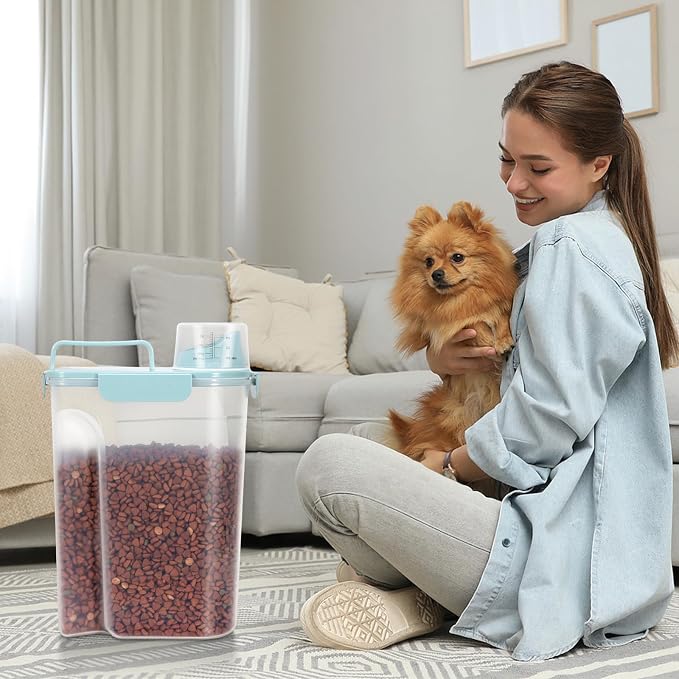 5-7LBS Dog Cat Storage Container Portable - Image 7