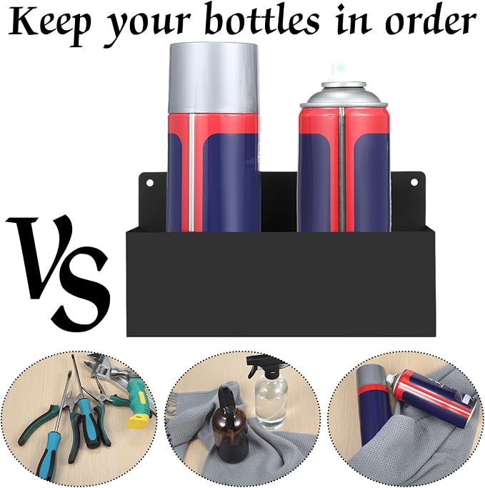 Gisafai 2 Pcs Magnetic Aerosol Spray Can Holder Heavy Duty Magnet Toolbox - Image 3