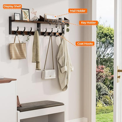 Evermagin 35" Coat Rack Wall Mount - Image 5