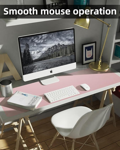 Non-Slip Desk mat, PU Leather Desk Pad Protector, Office Desk Mat, Large Mouse - Image 4