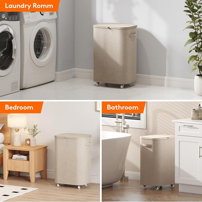 Lifewit 85L Plastic Laundry Basket - Image 8