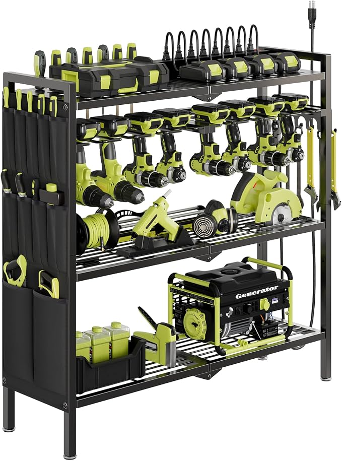 Large Power Tool Organizer Cart by NattyDot