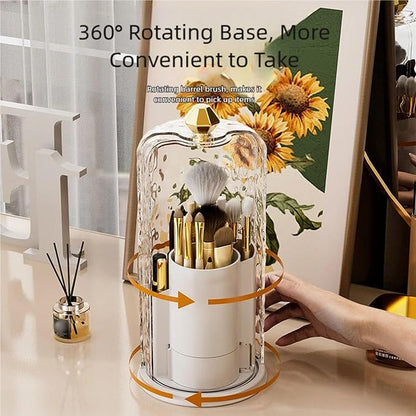 Rotating Transparent Cosmetic Carousel - Image 3