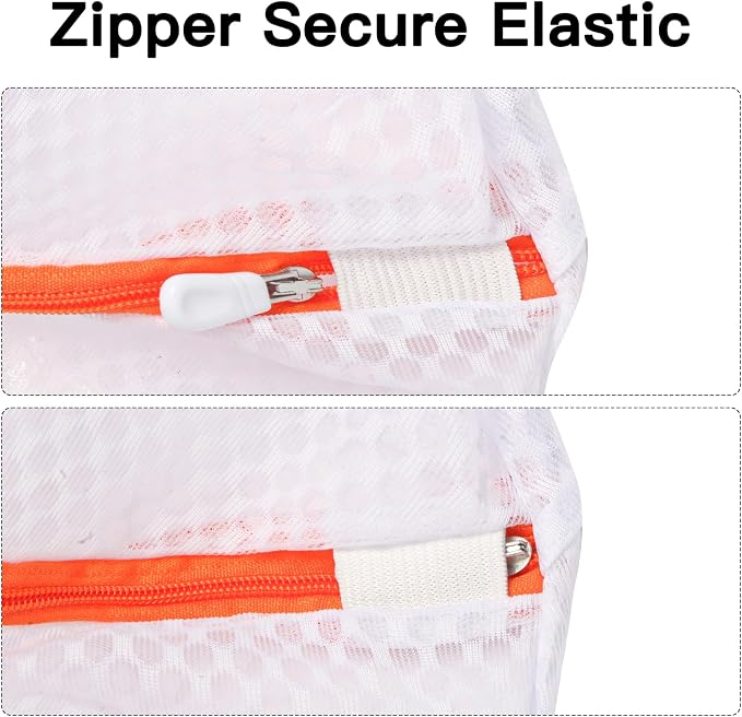 2-Pack Hanging Mesh Laundry Bags - Image 5