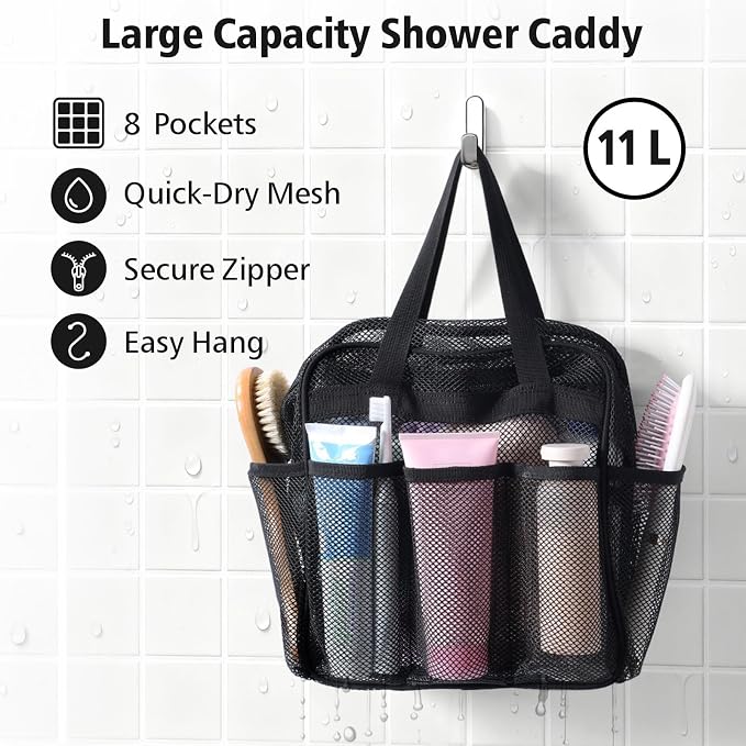 Mesh Shower Caddy Portable - Image 3