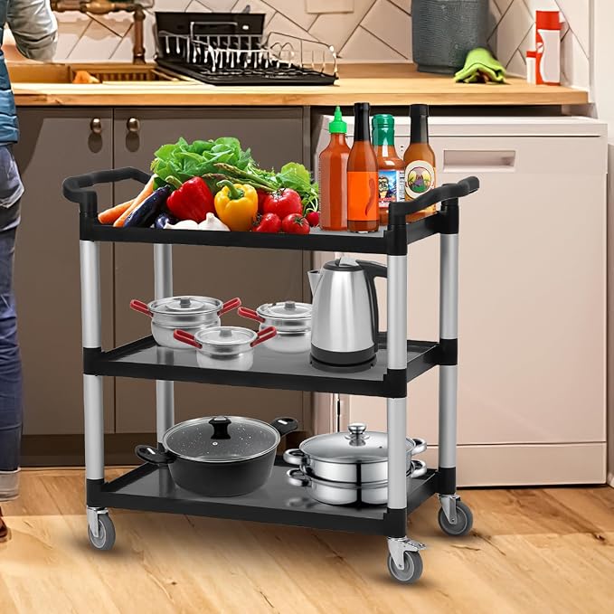 3-Tier Heavy Duty Utility Cart - Image 8