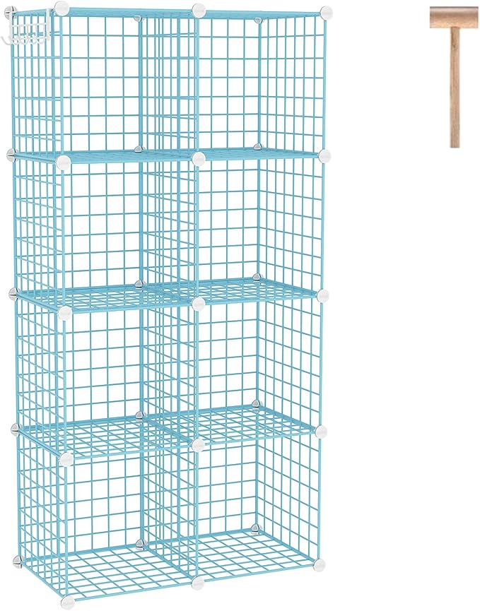 C&AHOME Wire Cube Storage, 8 by CAHOME