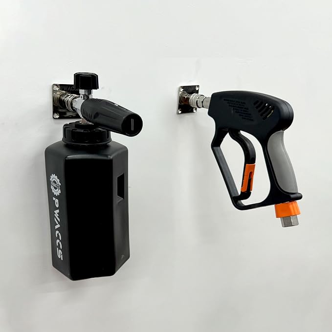 PWACCS Pressure Washer Gun Holder, Foam Cannon Holder, 1/4" Quick Connect Foam - Image 7