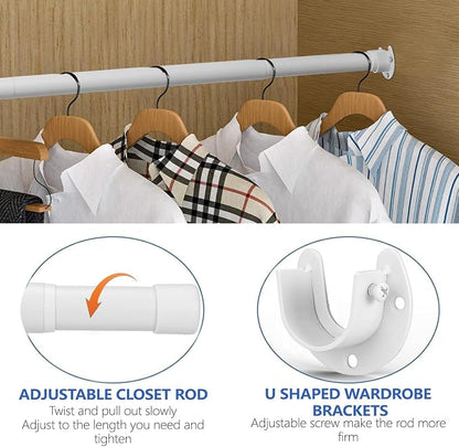 Closet Rod, 17 to 38 Inch Closet Rods - Image 3