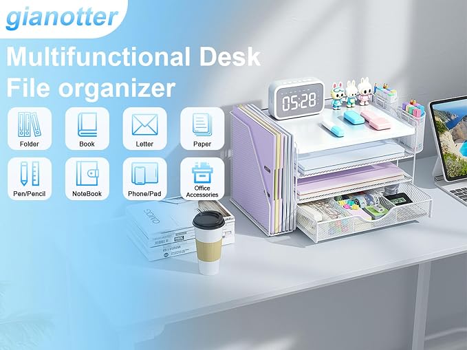 gianotter Wood Desk Organizers and Accessories - Image 3