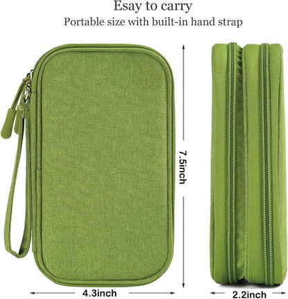 CAAORDKSO Electronic Organizer Travel Cable Accessories Bag, Tech Pouch - Image 4