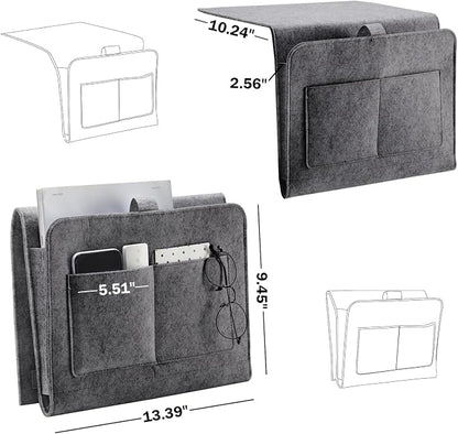 YOUDENOVA Bedside Caddy, Bedside Organizer - Image 8
