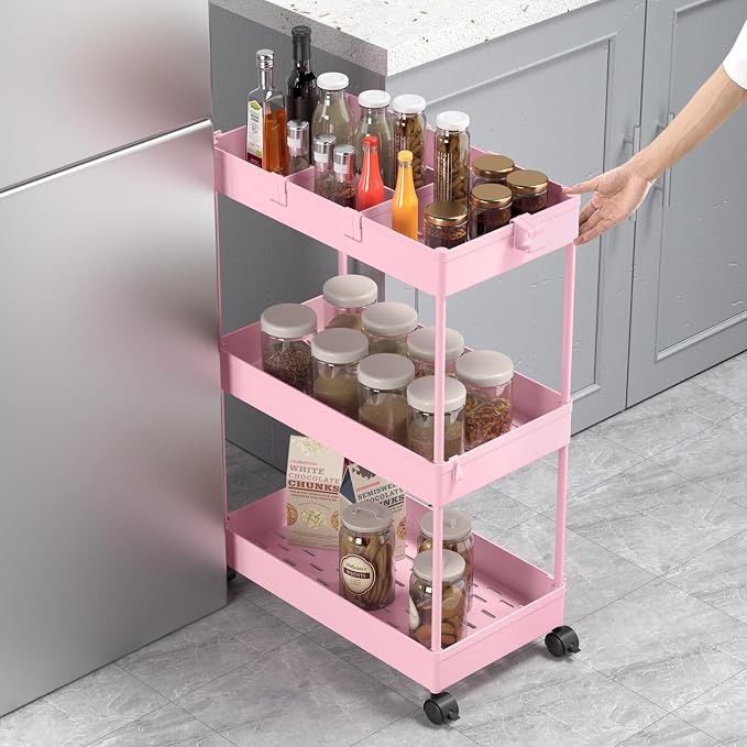 SPACELEAD 3 Tier Rolling Cart - Image 4