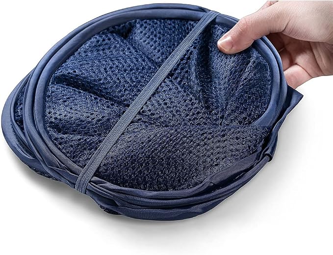 BATTOO Deluxe Strong Mesh Pop up Laundry Hamper Basket - Image 3