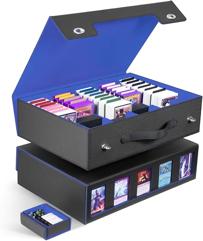 ZLCA Trading Card Storage Box 5-Row by ZLCA