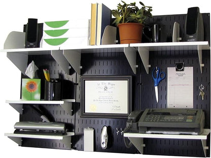 Wall Control Office Organizer Unit Wall Mounted Office Desk Storage and by Wall+Control