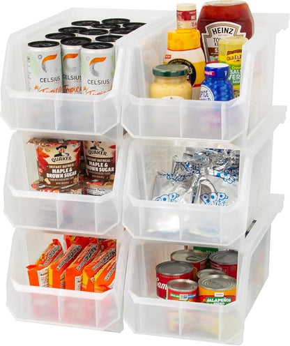 Plastic Containers for Organizing and Storage Bins for Closet, Garage or Pantry by Akro-Mils