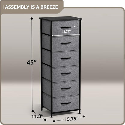 Sorbus Fabric Dresser for Kids Bedroom - Image 3